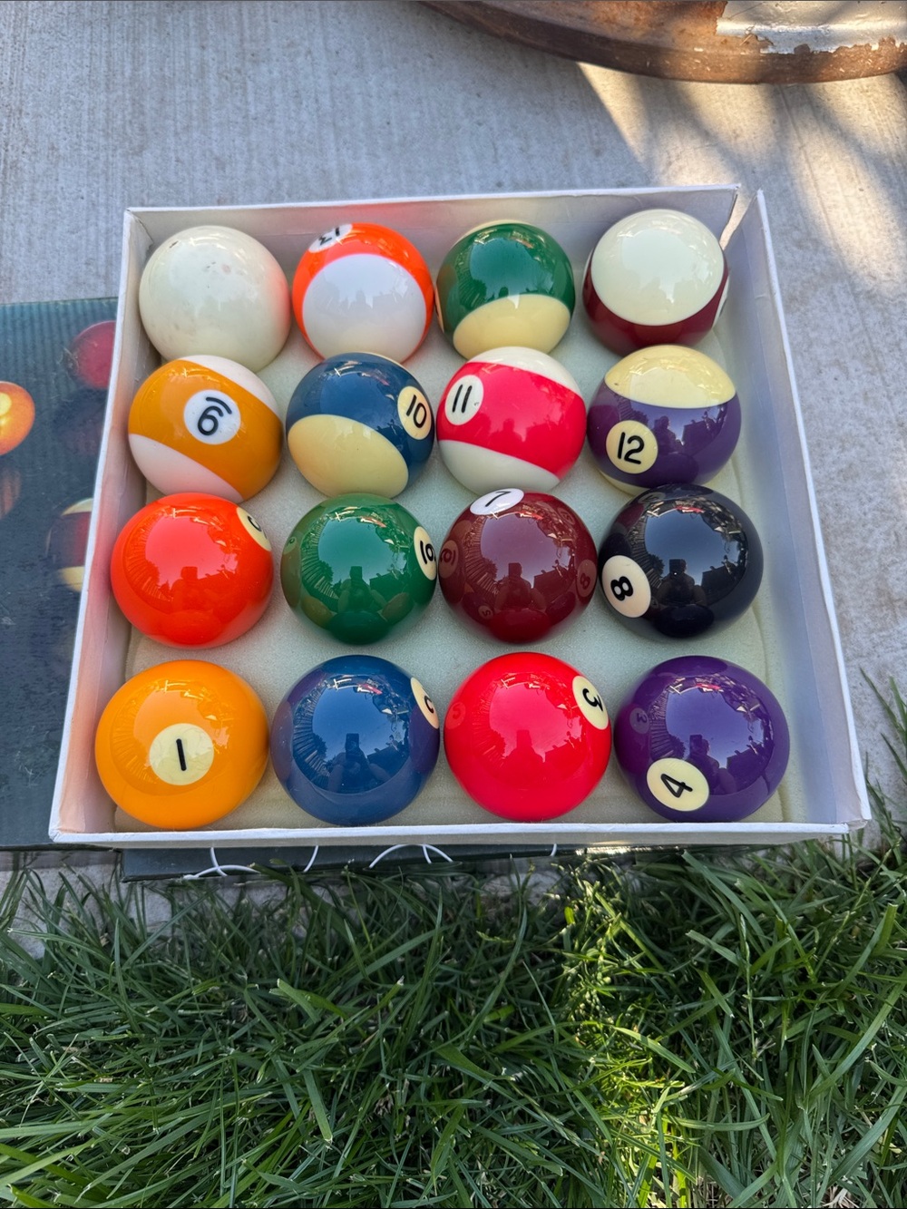 Classic 2.25" Billiard Ball Set in Multiple Colors